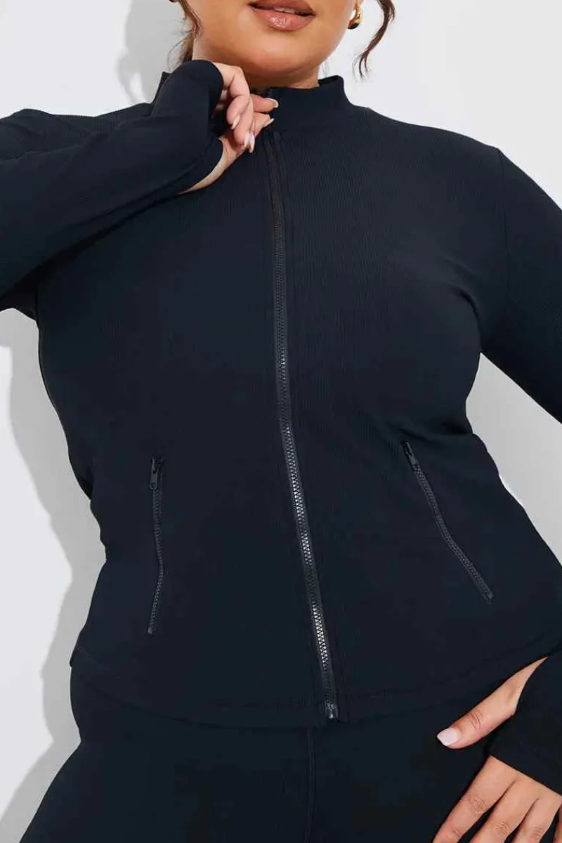 Zip Through Jacket|In the Style Hot